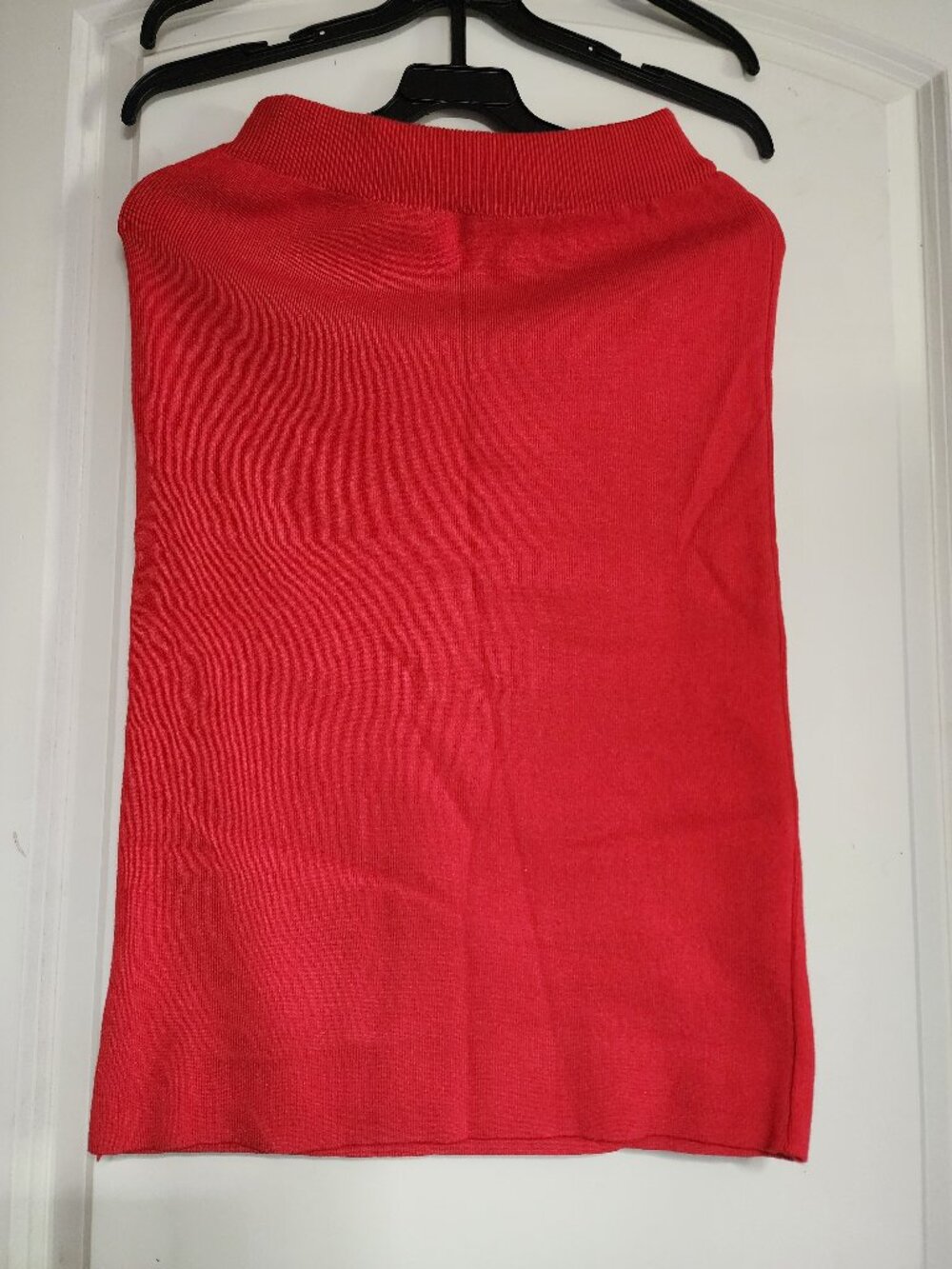 Turkish Cozy Ribbed Stripe Knit Set - Red/Cream Co-ord (Fits Small-Medium) - Picture 4 of 4
